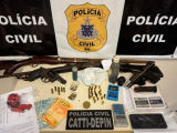 Polícia Civil  cumpre sete mandados de prisão e prende três homens com armas em Feira de Santana