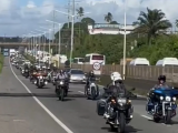 Motociclistas fazem manifestação pedindo melhorias nas estradas do estado