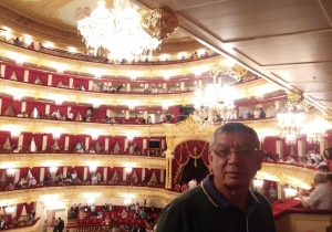 Dilson Barbosa no Teatro de Bolshoi - O maior teatro de balé do mundo